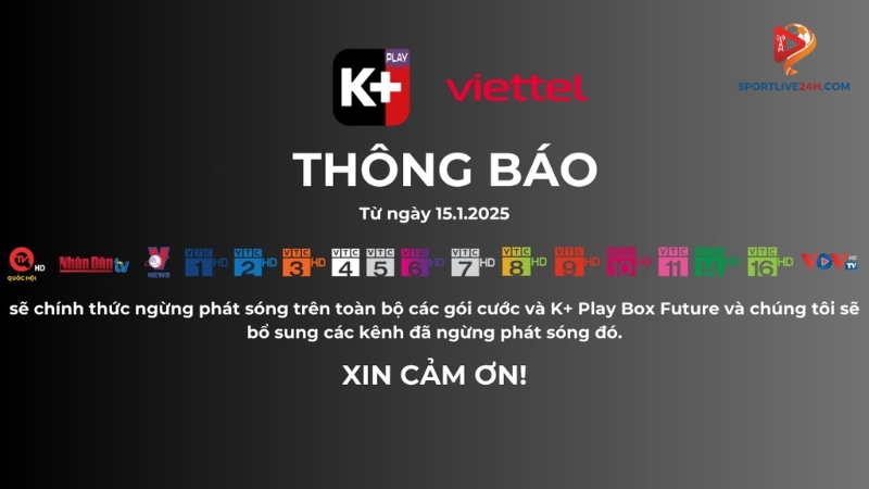 Họp báo về tin K+ ngừng phát sóng