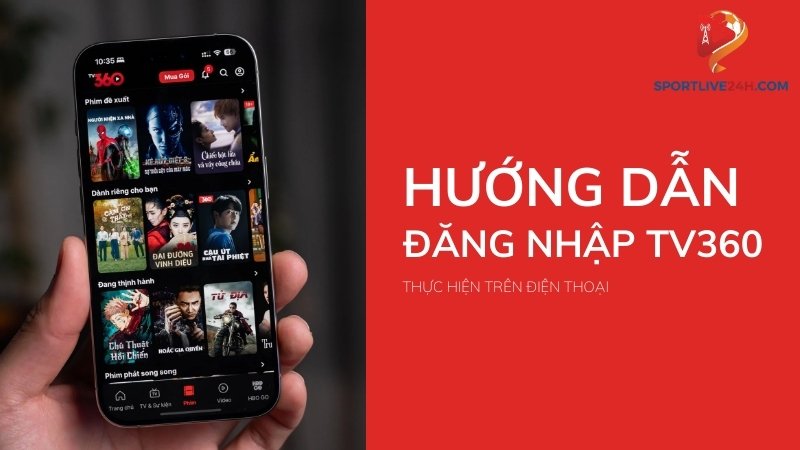 cách đăng nhập tv360 trên điện thoại