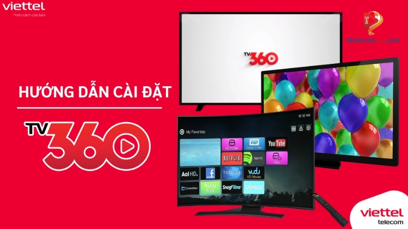 cách tải tv360 trên tivi sony