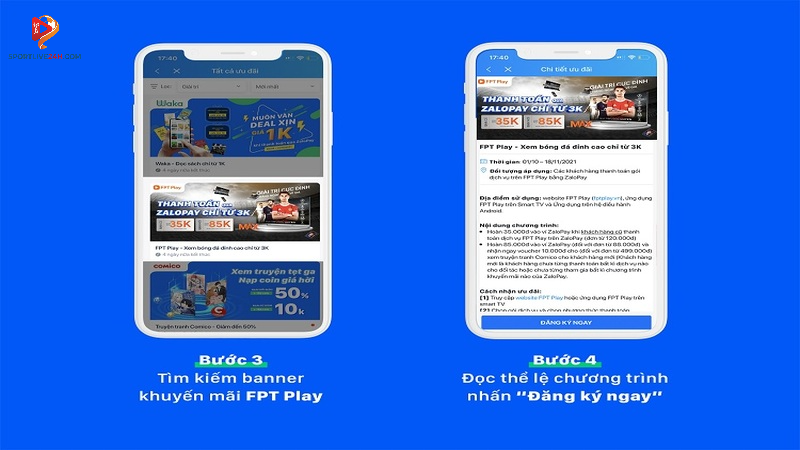 Đọc thể lệ và nhấn đăng ký nhận mã