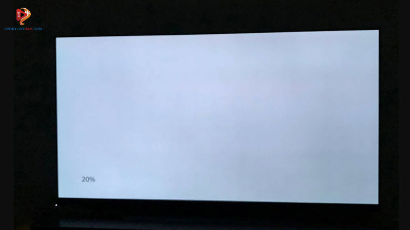 Màn hình ứng dụng bị đen trắng