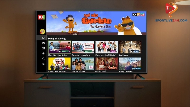 Xem K+ trên ứng dụng điện thoại với những chương trình hấp dẫn